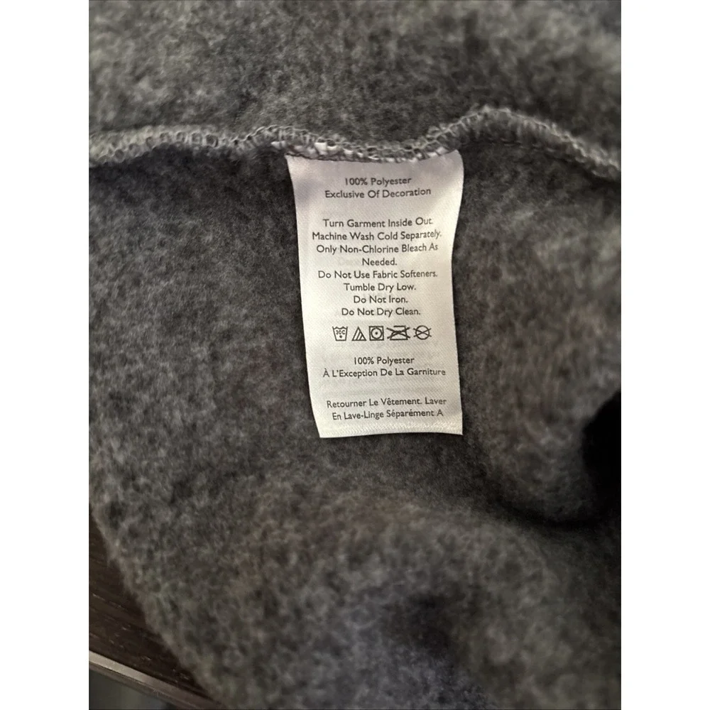 Eddie Bauer Vest Men 2XL Gray Radiator Sweater Full Zip Outdoor 2-Way Stretch